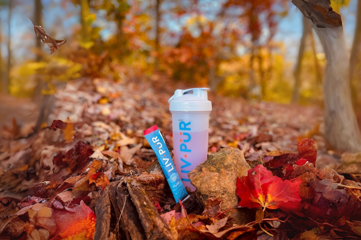 Seasonal Change that describes how to use LivPur Hydrate and Energy products