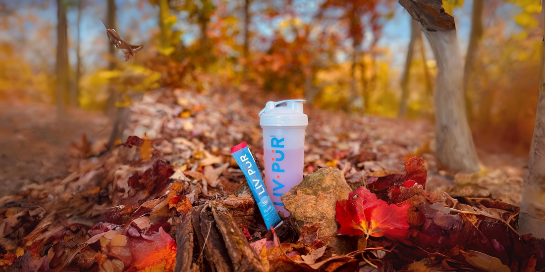 Seasonal Change that describes how to use LivPur Hydrate and Energy products