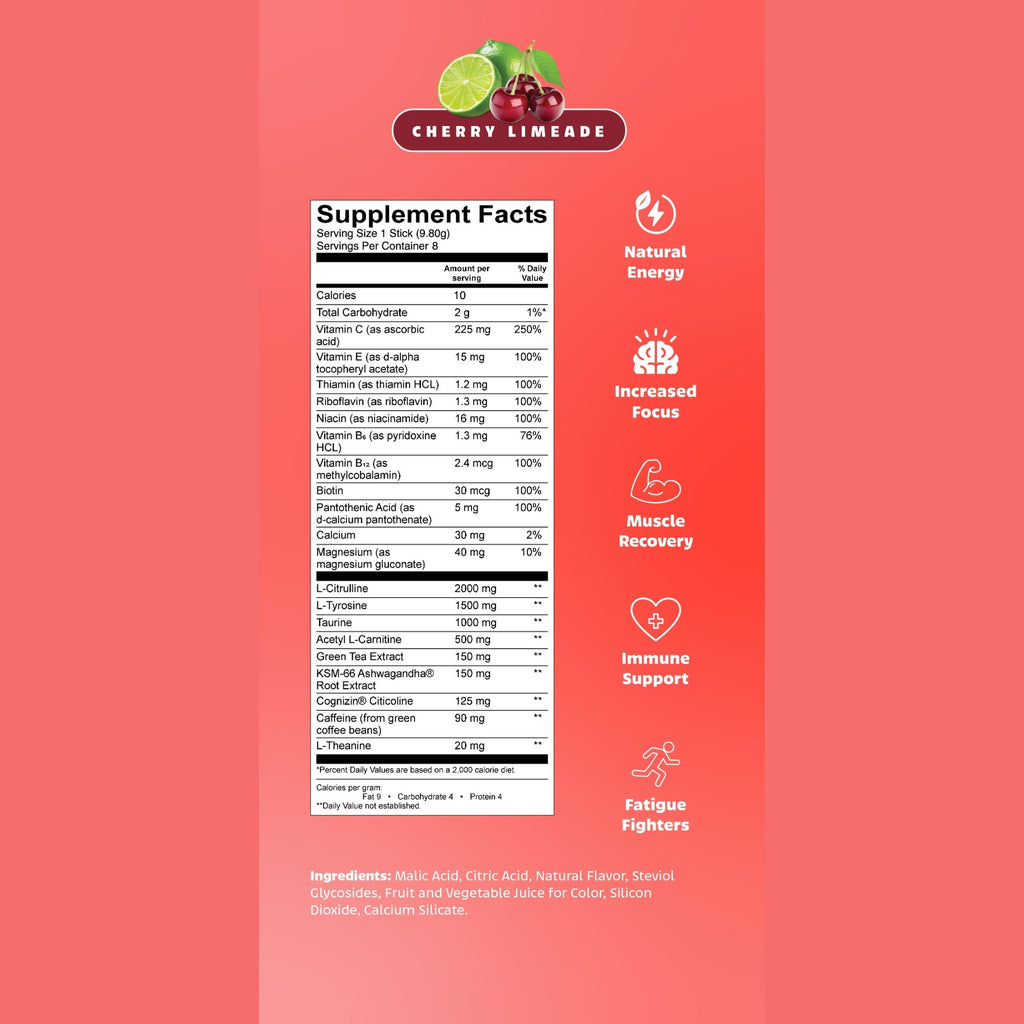 Energy Cherry Limeade 16ct