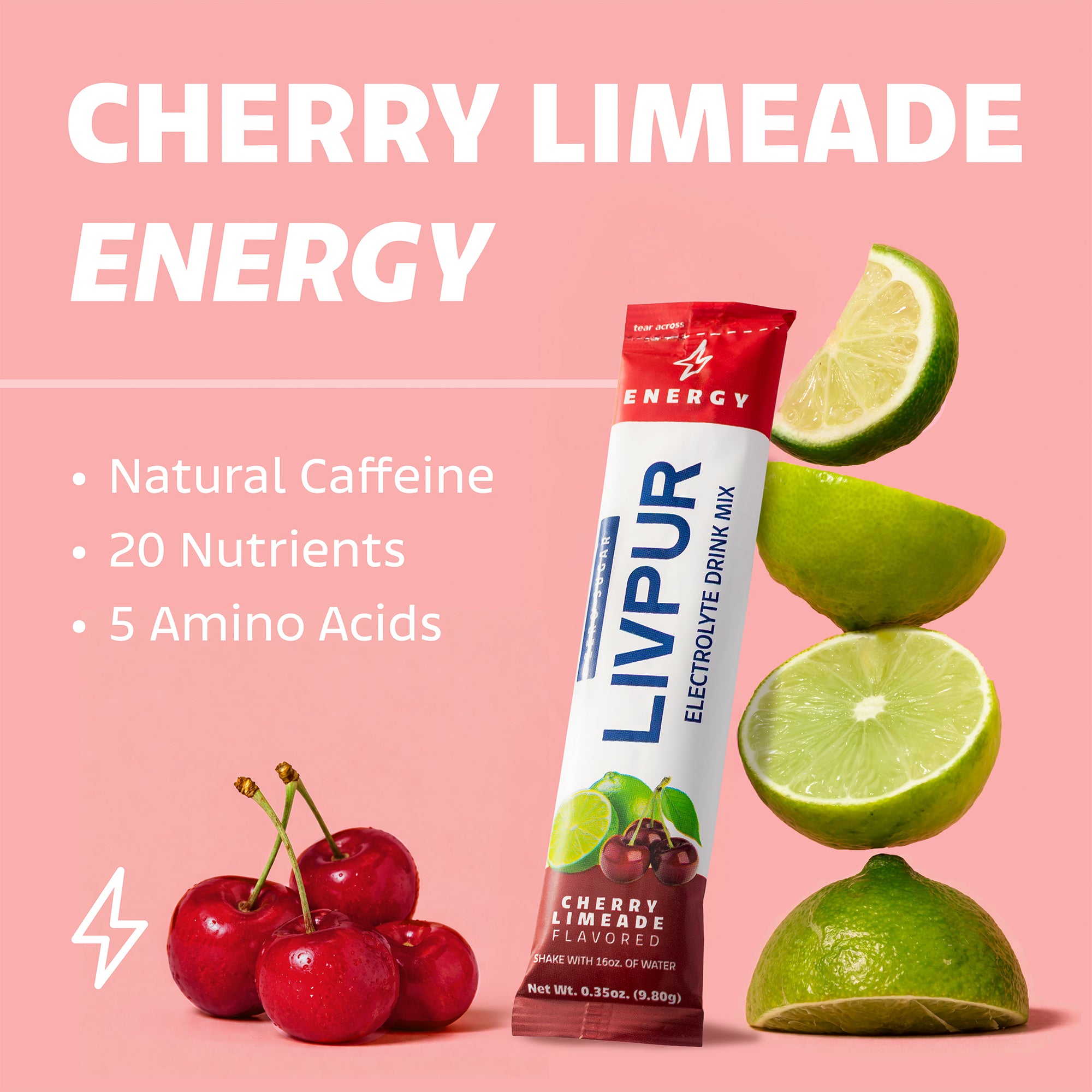 Energy Cherry Limeade 16ct